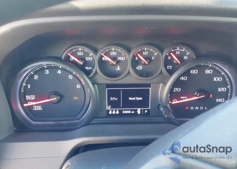 2024 Chevrolet Silverado 1500 4Wd Short Bed Custom Trail Boss z USA, uszkodzony, nr VIN 3GCUDCE81RG122171